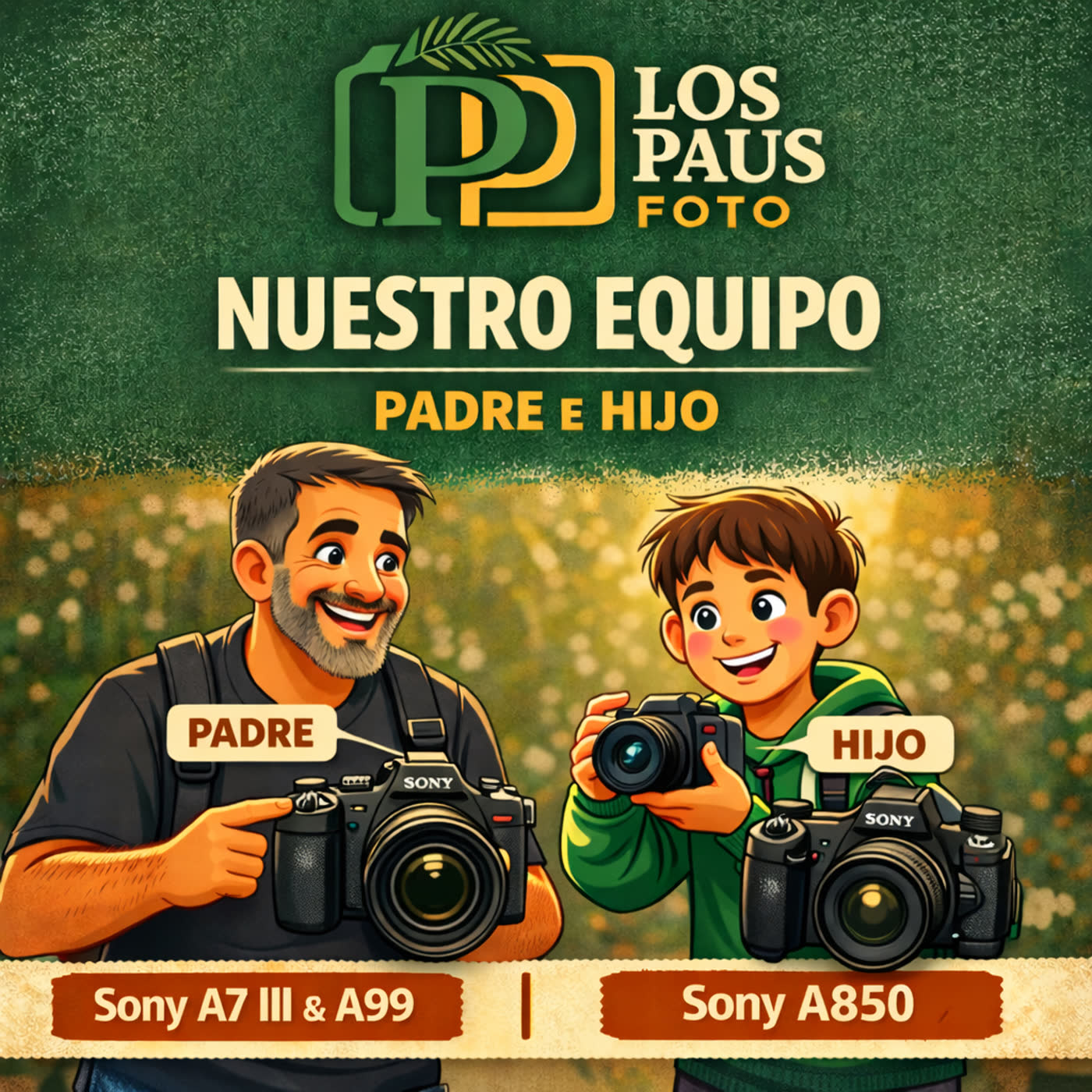 4. Nuestro equipo fotográfico