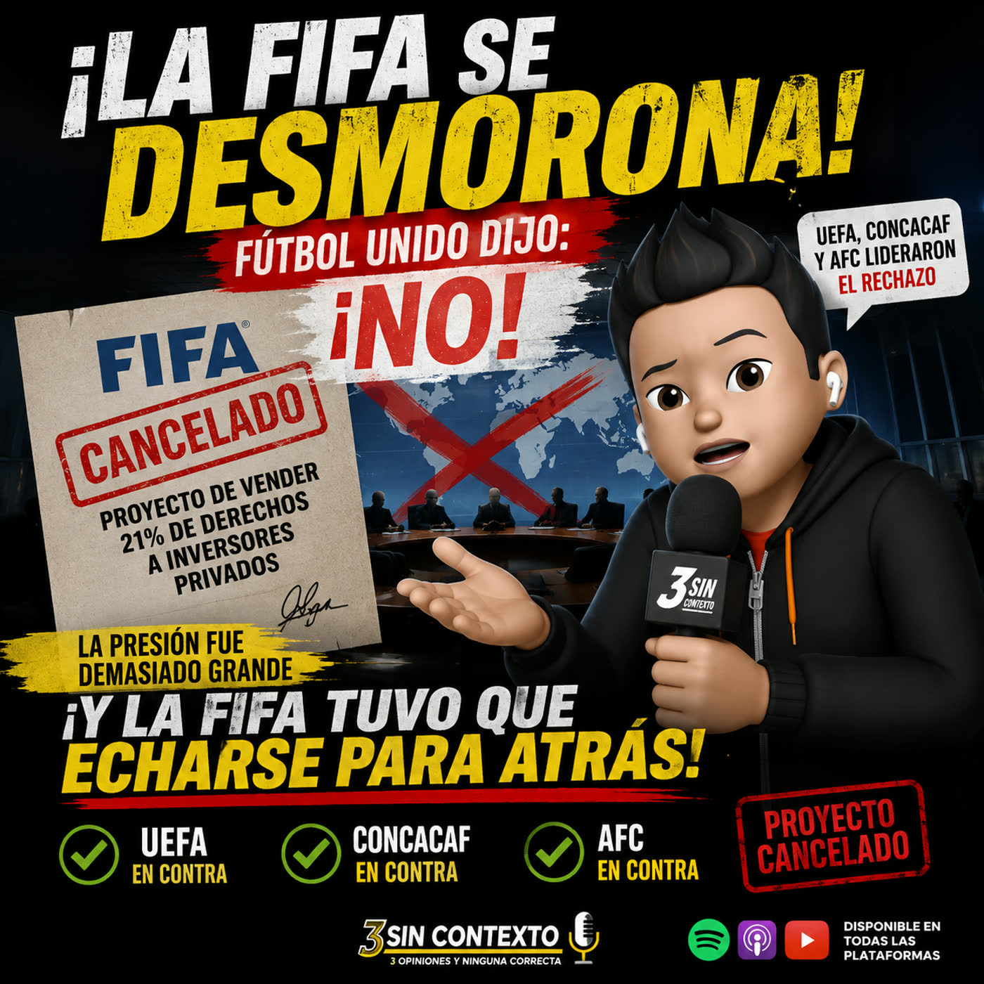 ¡Se cayó el plan de la FIFA! Así frenaron la venta del Mundial episode artwork