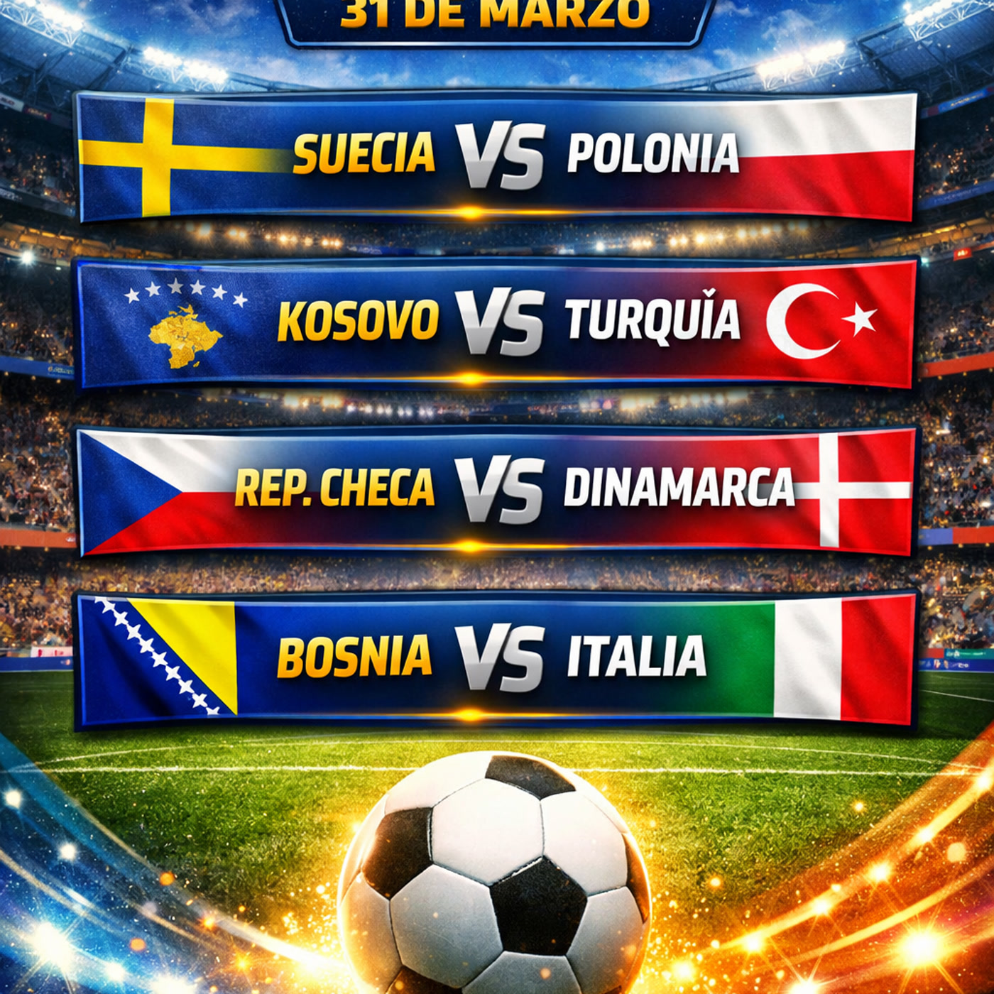 Finales del repechaje europeo