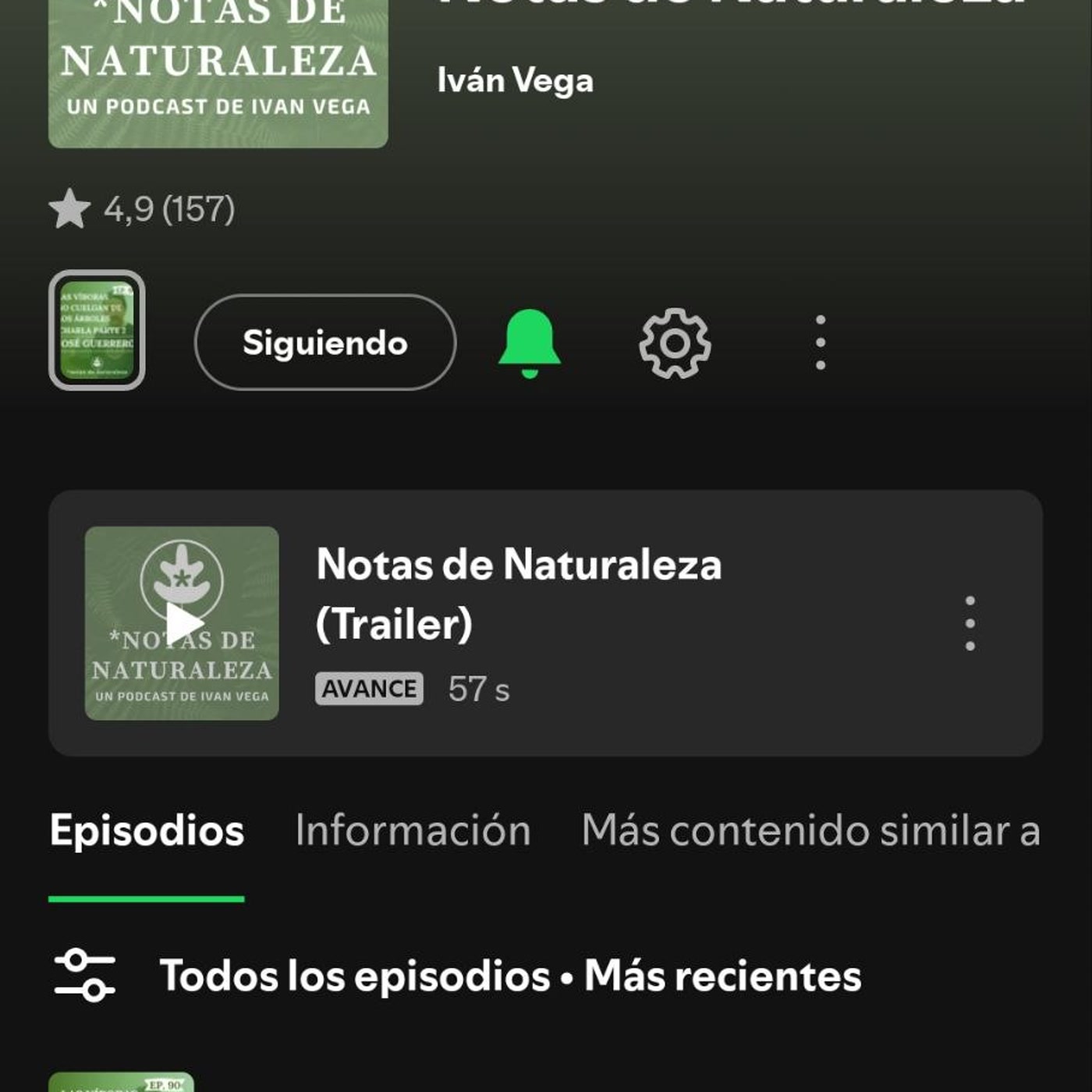 Próximas charlas con naturalistas