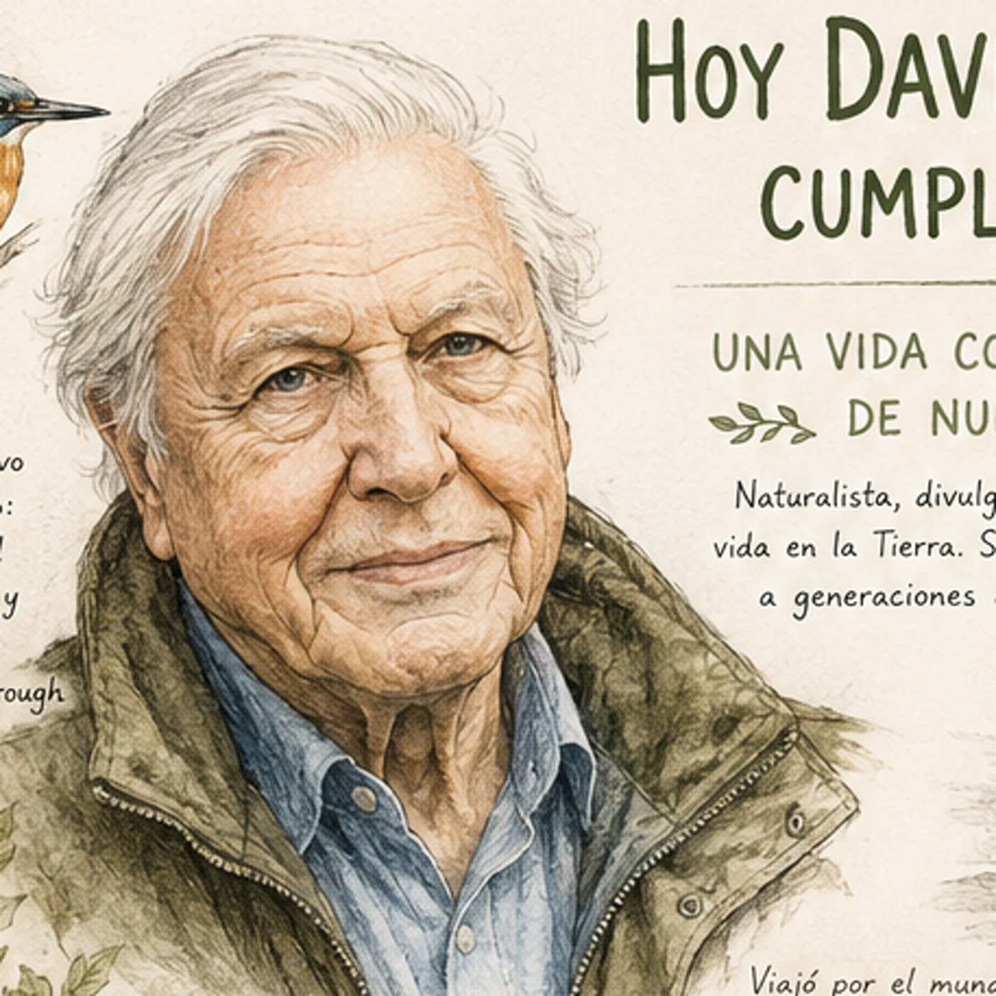 124. Alguna curiosidad de David Attenborough
