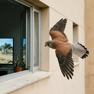 89. Cernícalos criando en tu ventana