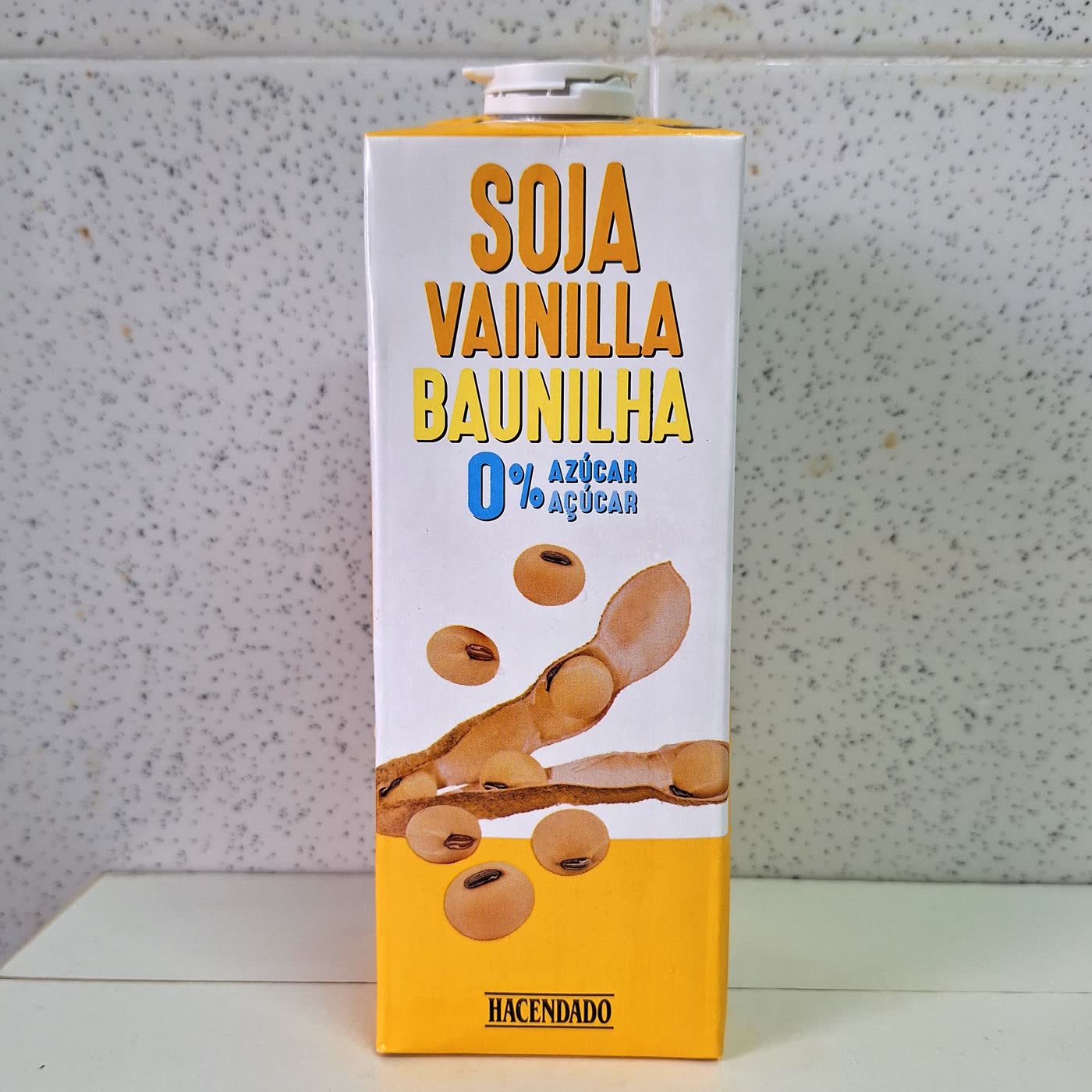 61. Recomendando leche de soja sabor vainilla