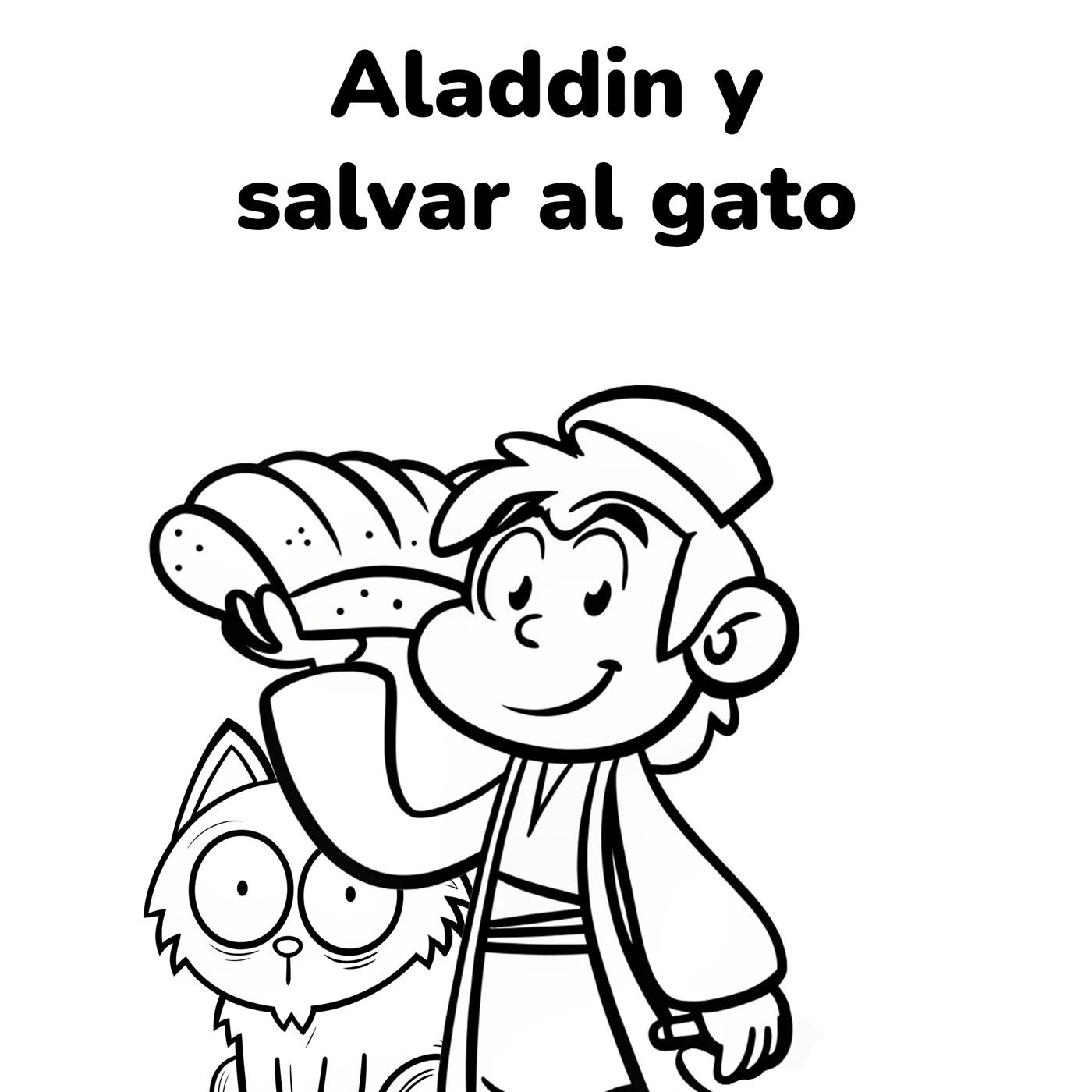 SHORT 14- El salvar al gato de Aladdin
