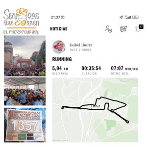 Km 21,5. Septiembre: 5k de tarde en L'Altet