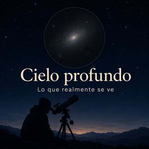 Cielo profundo: lo que realmente se ve
