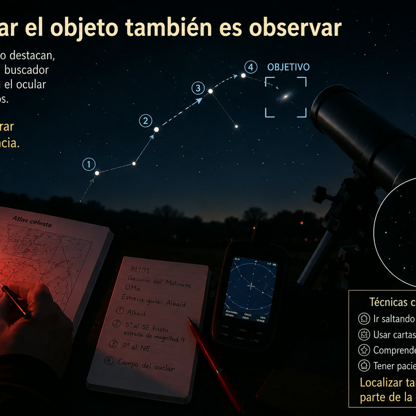 Encontrar el objeto también es observar