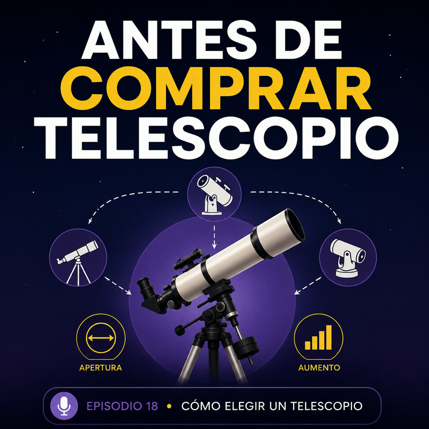 Antes de comprar telescopio | Lucecitas | Néstor 🔭 episode artwork
