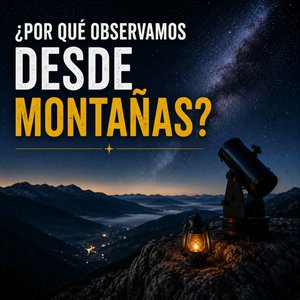 ¿Por qué observamos desde montañas?