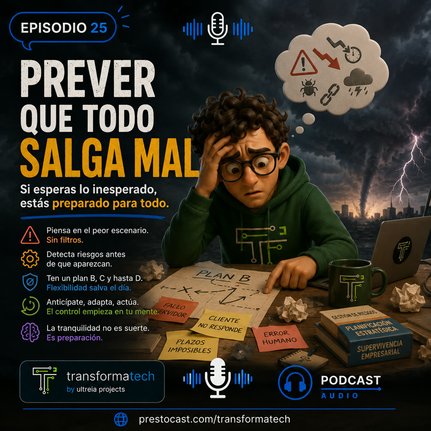 25. Prever que todo salga mal episode artwork