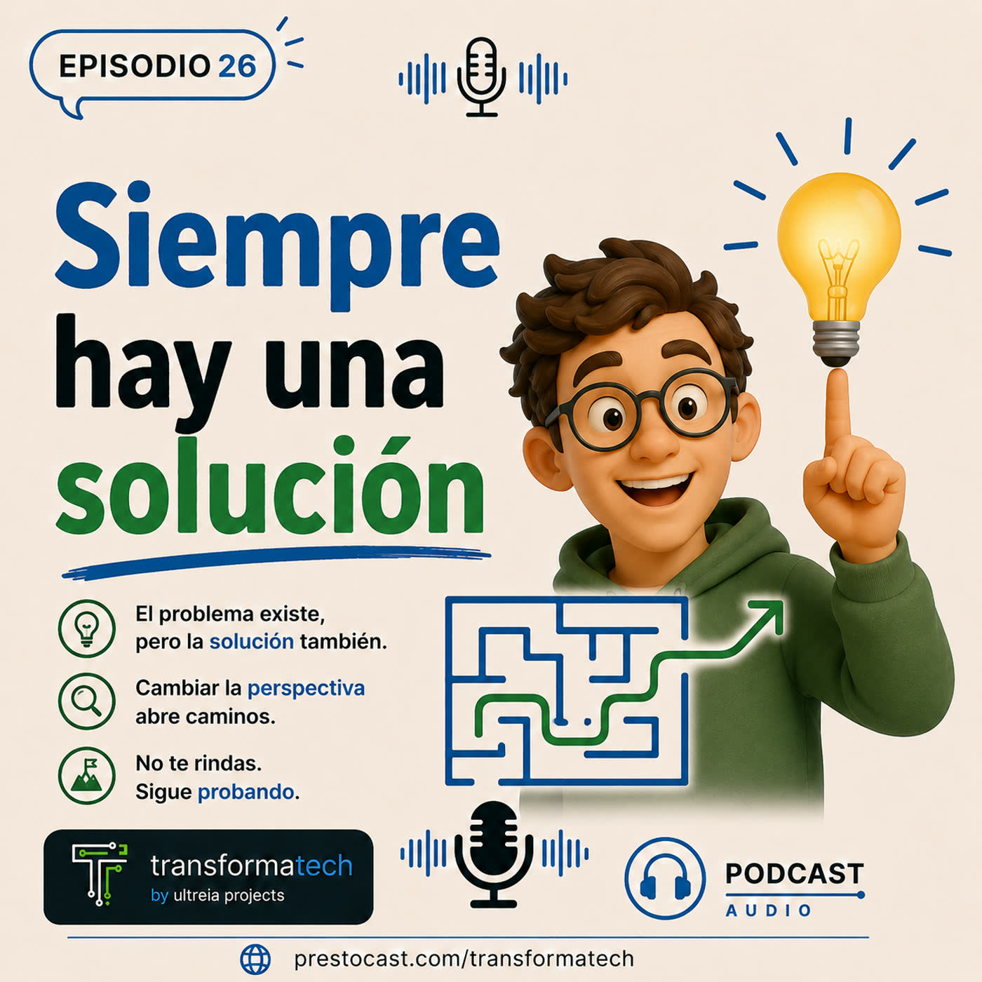 26. Siempre hay una solución | transformatech | transformatech episode artwork