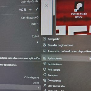 61. Crear una "app" de escritorio de un página web. Acceso MUY directo.