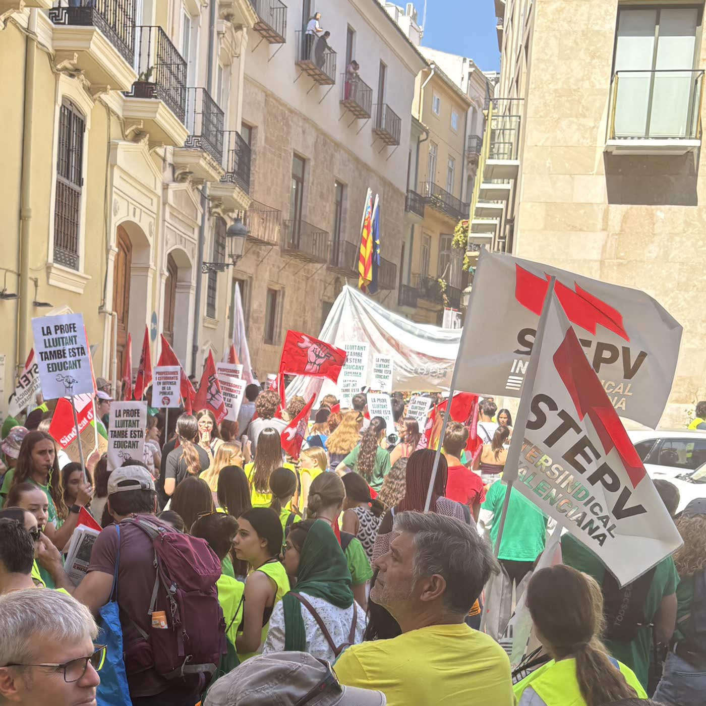 Decimo día de concentraciones por la Educación Pública